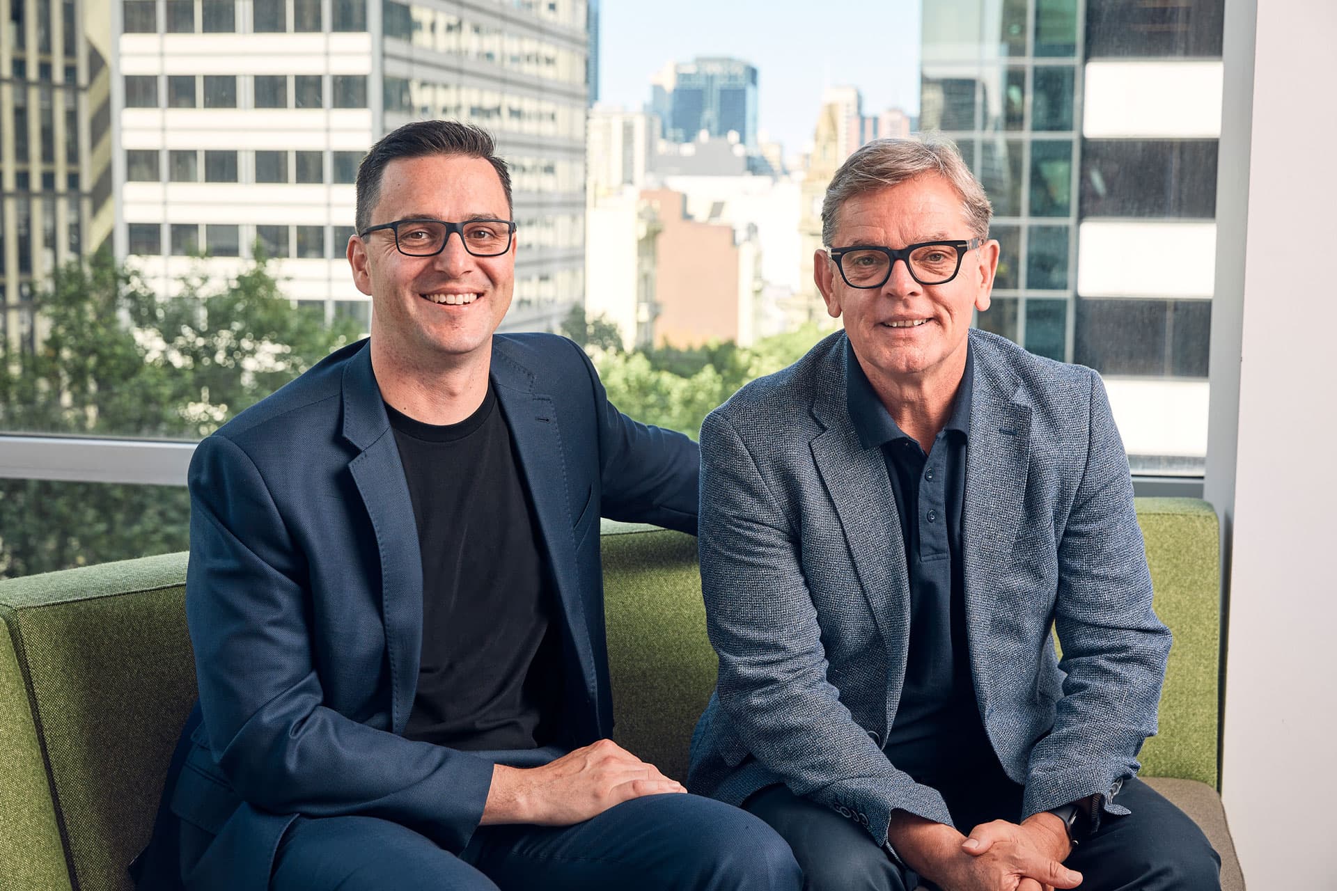 Chris Cook and Kerry Purcell, co-founders of LAB3
