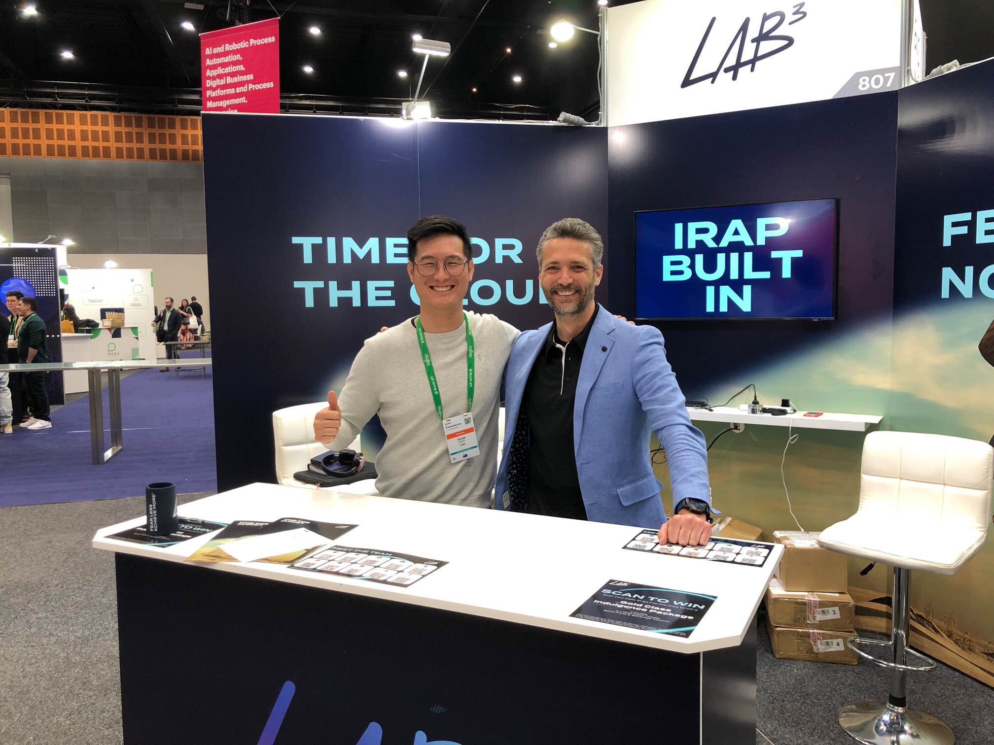 LAB<sup></noscript>3</sup> and Microsoft talk cybersecurity at Gartner IT Symposium 2023